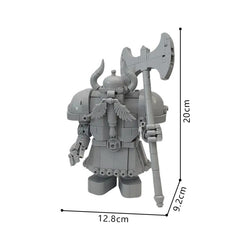 451PCS Dwarven Statue MOC Building Block Bricks |MocPixel