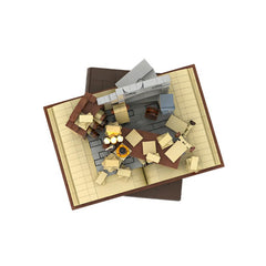 968PCS Gandalf'S Research-Archives Of The White City MOC Building Block Bricks |MocPixel