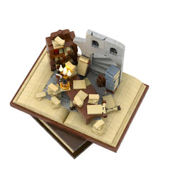 968PCS Gandalf'S Research-Archives Of The White City MOC Building Block Bricks |MocPixel
