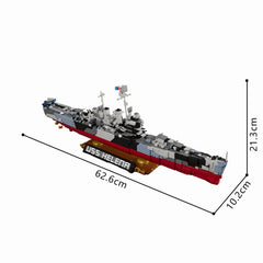 1965PCS Uss Helena-Measure 31 MOC Building Block Bricks |MocPixel