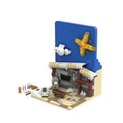 543PCS Nativity Scene / Santa'S Visit Diorama MOC Building Block Bricks |MocPixel