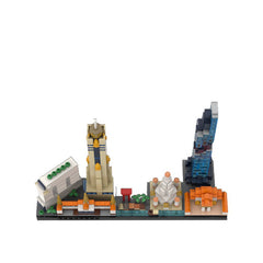 880PCS Bangkok Skyline MOC Building Block Bricks |MocPixel