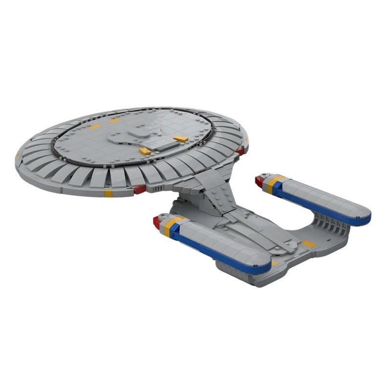 1929PCS ST- Galaxy Class (Uss Enterprise D) MOC Building Block Bricks |MocPixel