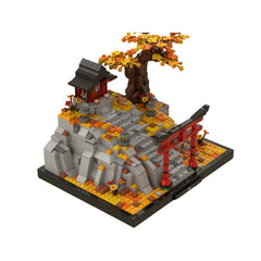 942PCS Mountain Shinto Shrine – Autumn Sanctuary MOC Building Block Bricks |MocPixel