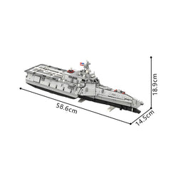 1531PCS Uss Independence (Lcs-2) MOC Building Block Bricks |MocPixel