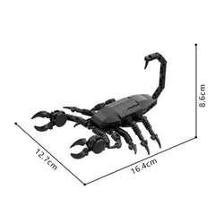 100PCS Black Scorpion MOC Building Block Bricks |MocPixel