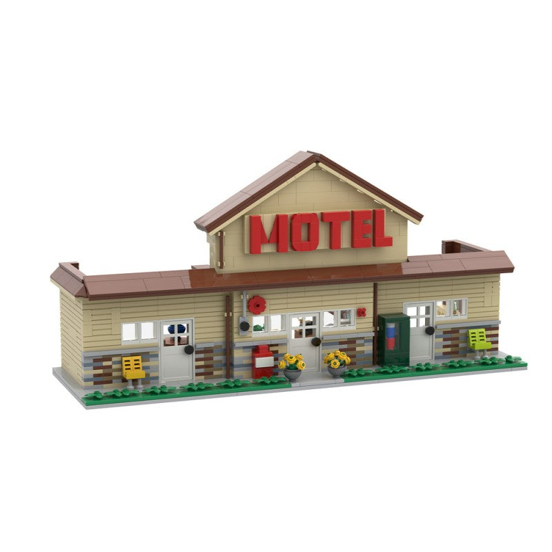 1378PCS Schitt's Creek——Rosebud Motel MOC Building Block Bricks |MocPixel