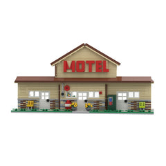 1378PCS Schitt's Creek——Rosebud Motel MOC Building Block Bricks |MocPixel