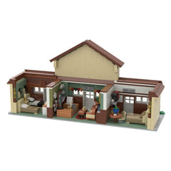 1378PCS Schitt's Creek——Rosebud Motel MOC Building Block Bricks |MocPixel
