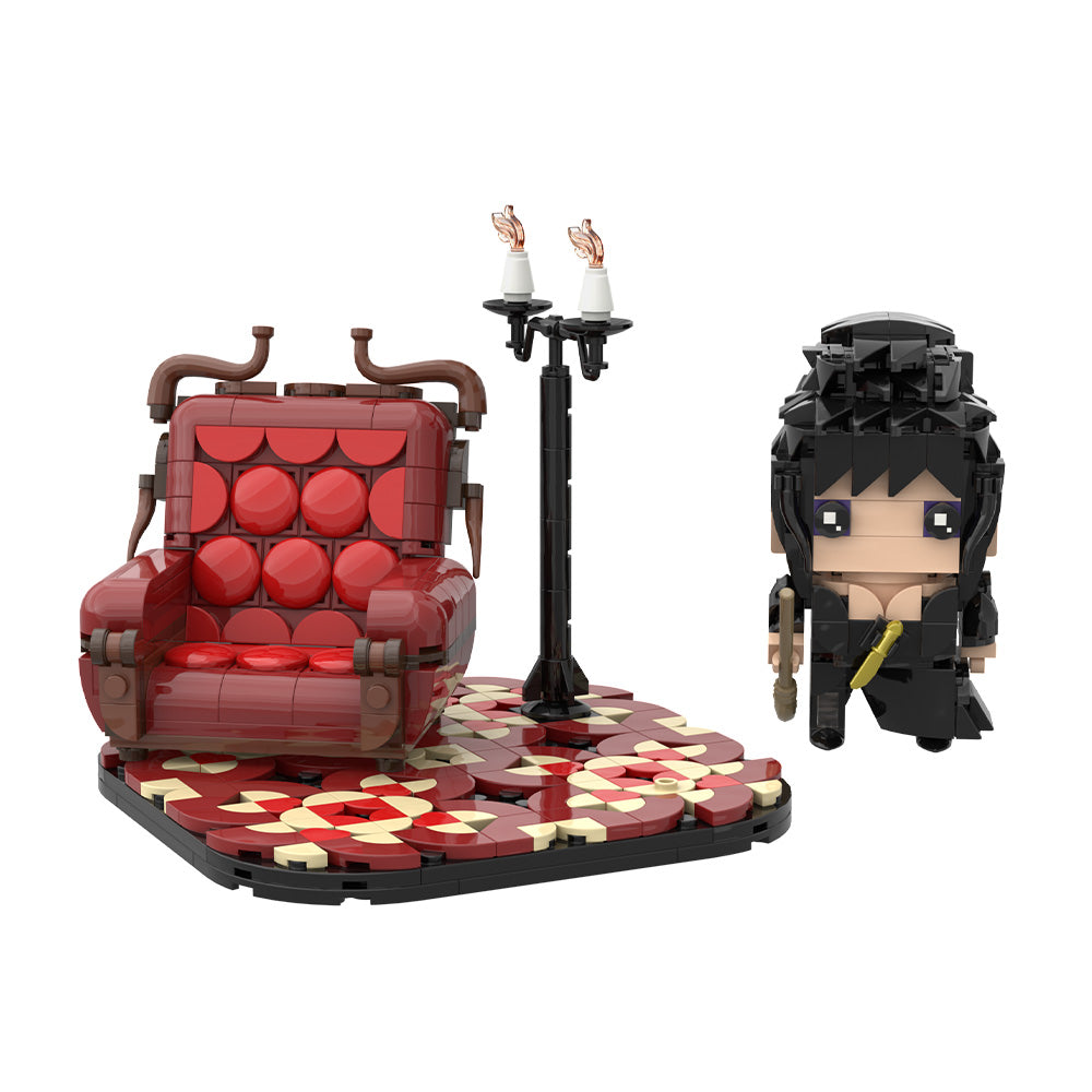 547PCS Elvira Mistress of the Dark MOC Building Block Bricks |MocPixel