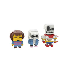 375PCS 
Frisk, Sans & Papyrus Brickheadz-Tale MOC Building Block Bricks |MocPixel