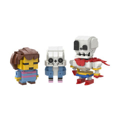 375PCS 
Frisk, Sans & Papyrus Brickheadz-Tale MOC Building Block Bricks |MocPixel
