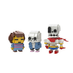 375PCS 
Frisk, Sans & Papyrus Brickheadz-Tale MOC Building Block Bricks |MocPixel