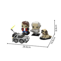 529PCS Back To Future-Part I (Bundle) MOC Building Block Bricks |MocPixel