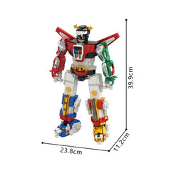 1991PCS Golion MOC Building Block Bricks |MocPixel