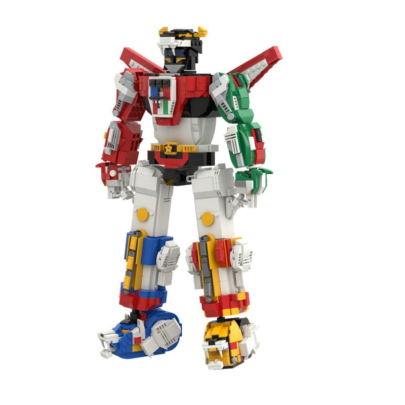 1991PCS Golion MOC Building Block Bricks |MocPixel