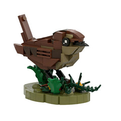 153PCS Wren MOC Building Block Bricks |MocPixel