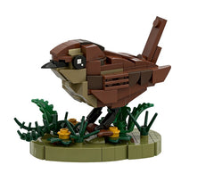 153PCS Wren MOC Building Block Bricks |MocPixel