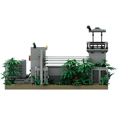 1297PCS Raptor Cage Jurassic MOC Building Block Bricks |MocPixel