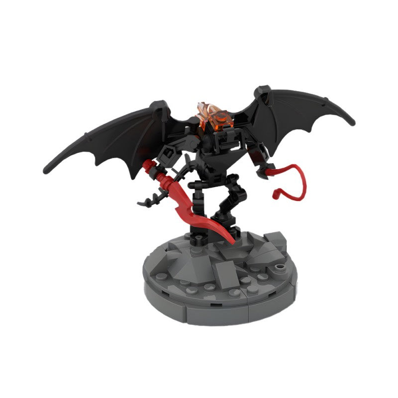 89PCS Tiny Balrog With Stand MOC Building Block Bricks |MocPixel