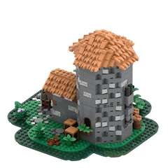 737PCS Pigeon Keeper'S House MOC Building Block Bricks |MocPixel
