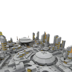 2044PCS Coruscant Diorama MOC Building Block Bricks |MocPixel