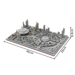 2044PCS Coruscant Diorama MOC Building Block Bricks |MocPixel