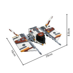 561PCS Alpha 52 Starfighter MOC Building Block Bricks |MocPixel