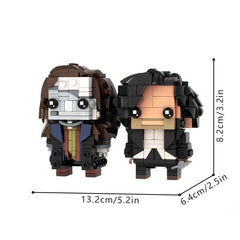 515PCS Victor & The Creature Brickheadz Moc - Frankenstein MOC Building Block Bricks |MocPixel