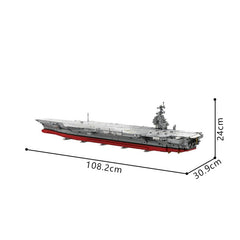 4989PCS Uss Enterprise (Cvn-80) MOC Building Block Bricks |MocPixel