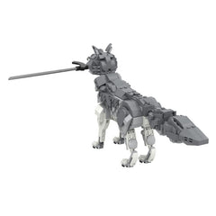 508PCS Dark Souls-Great Grey Wolf Sif MOC Building Block Bricks |MocPixel