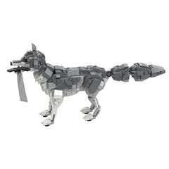 508PCS Dark Souls-Great Grey Wolf Sif MOC Building Block Bricks |MocPixel