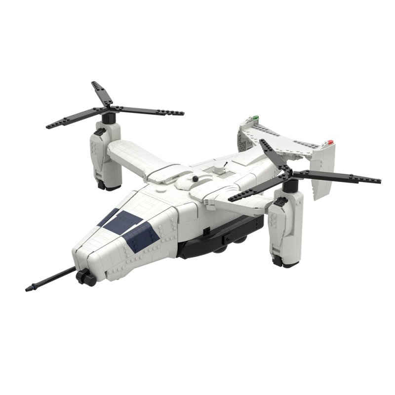 2957PCS Futuristic Mulitrole Aerial Vehicle - Fmav Concept MOC Building Block Bricks |MocPixel