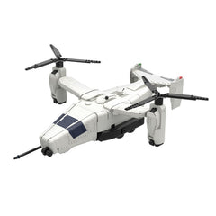 2957PCS Futuristic Mulitrole Aerial Vehicle - Fmav Concept MOC Building Block Bricks |MocPixel