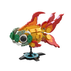 841PCS Goldfish MOC Building Block Bricks |MocPixel