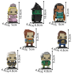 1235PCS Witch Brickheadz Evil Collection MOC Building Block Bricks |MocPixel
