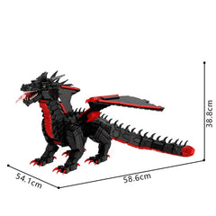2446PCS Dragon Attack MOC Building Block Bricks |MocPixel
