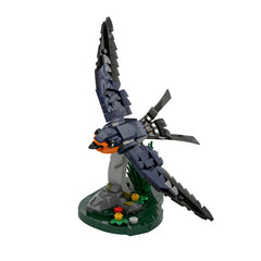 228PCS Barn Swallow MOC Building Block Bricks |MocPixel