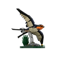 228PCS Barn Swallow MOC Building Block Bricks |MocPixel