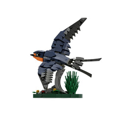 228PCS Barn Swallow MOC Building Block Bricks |MocPixel