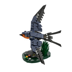 228PCS Barn Swallow MOC Building Block Bricks |MocPixel