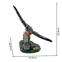 228PCS Barn Swallow MOC Building Block Bricks |MocPixel