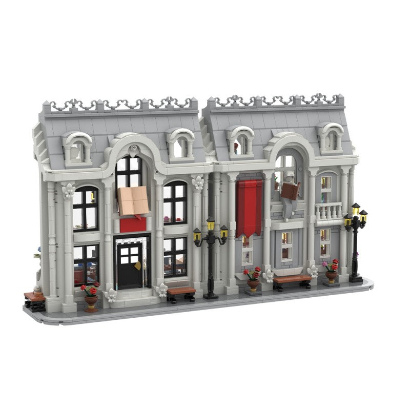 2379PCS White Library Ver1 MOC Building Block Bricks |MocPixel