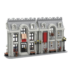 2379PCS White Library Ver1 MOC Building Block Bricks |MocPixel