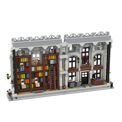 2379PCS White Library Ver1 MOC Building Block Bricks |MocPixel