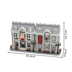 2379PCS White Library Ver1 MOC Building Block Bricks |MocPixel