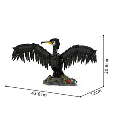 962PCS Cormorant MOC Building Block Bricks |MocPixel