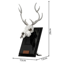 275PCS Deer Skull - Dinosaur Fossils (21320) Alternate Build MOC Building Block Bricks |MocPixel