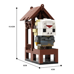 Brickheadz of Killers Voorhees/ Michael Myers/ Hannibal/ Freddy Krueger MOC Building Blocks Brickheadz of Killers Voorhees/ Michael Myers/ Hannibal/ Freddy Krueger MOC Building Blocks - Jason Voorhees Lego Block Sets Alternative