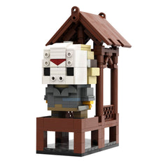 Brickheadz of Killers Voorhees/ Michael Myers/ Hannibal/ Freddy Krueger MOC Building Blocks Brickheadz of Killers Voorhees/ Michael Myers/ Hannibal/ Freddy Krueger MOC Building Blocks - 4 Sets Combo Lego Block Sets Alternative